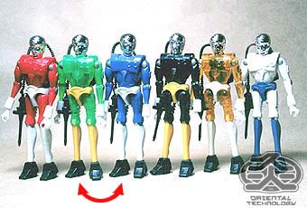 ミクロマン ポリスキーパー【希少 】【クライムリーダー】【当時物