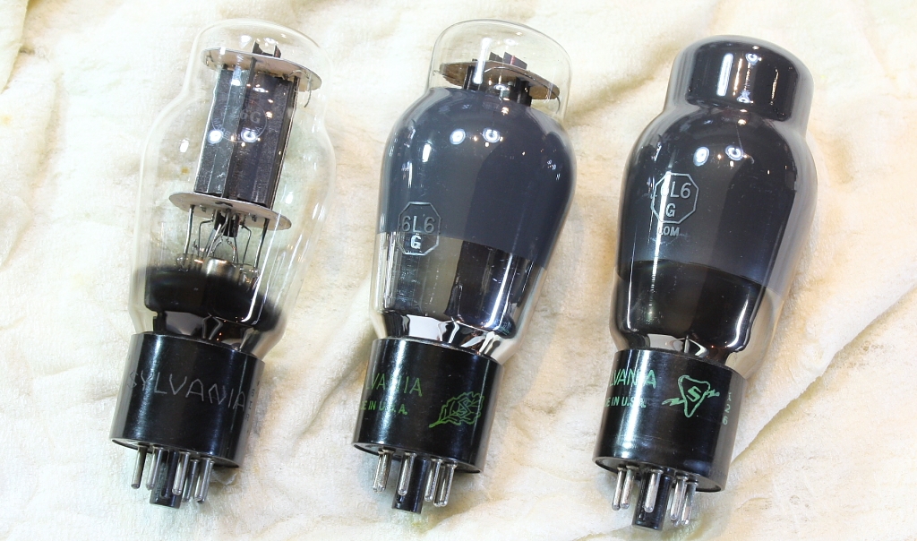 NOS) 真空管 KEN-RAD 6V6G ⑰ Ken-Rad 6F6G 2本組 マッチド （6V6