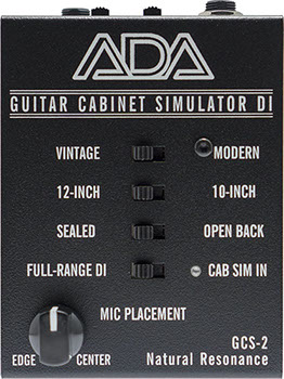 ADA GCS-2｜キャビネット・シミュレーター＆DIボックス