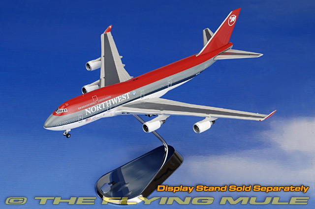 747-400 1:400 Diecast Model - GeminiJets GJ-GJNWA927 - $46.95