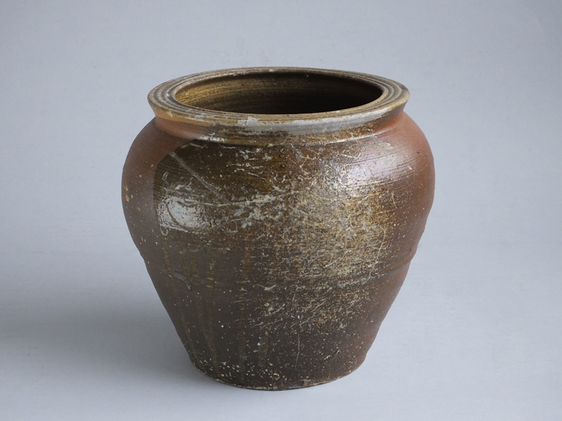 古童 - 丹波 赤土部釉 窯変 水屋甕 | 古美術品専門サイト fufufufu.com