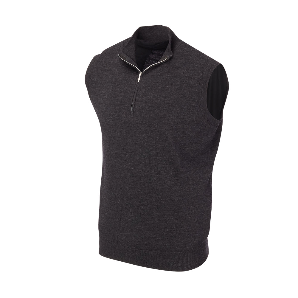 THE CHITOWN MERINO HALF ZIP VEST- IS85708HZVE – FullturnDirect