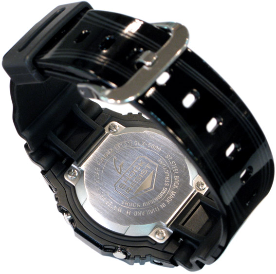 Gショック G-LIDEタイドグラフ GLX-5600-1JF エナメルブラック