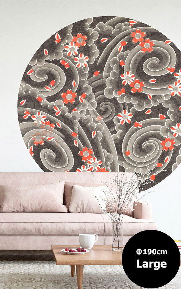 NLXL SAKURA FUBUKI WALLPAPER BY KENSHO II / KSO-03 (Φ190cm) | 輸入