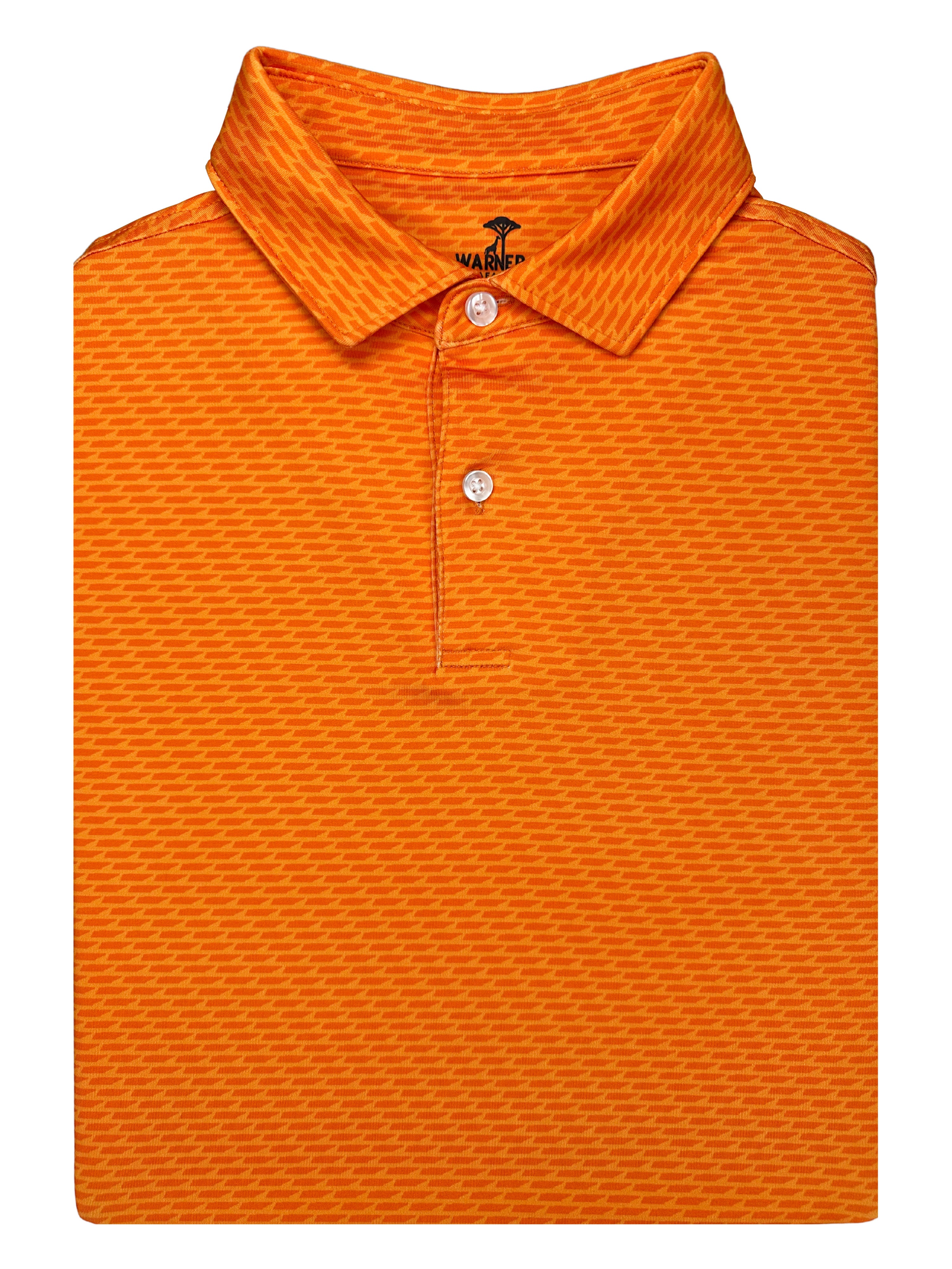 Tennessee Tristar Orange Print Polo – Warner Safari