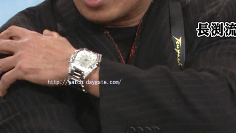 長渕剛の腕時計