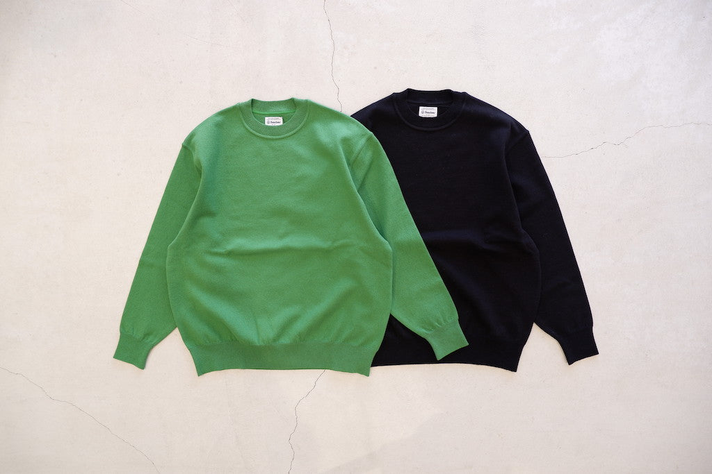 トップス Yonetomi WAVE COTTON KNIT PULLOVER BLACK Yonetomi（ヨネトミ）｜Yonetomi（ヨネトミ）WAVE COTTON KNIT