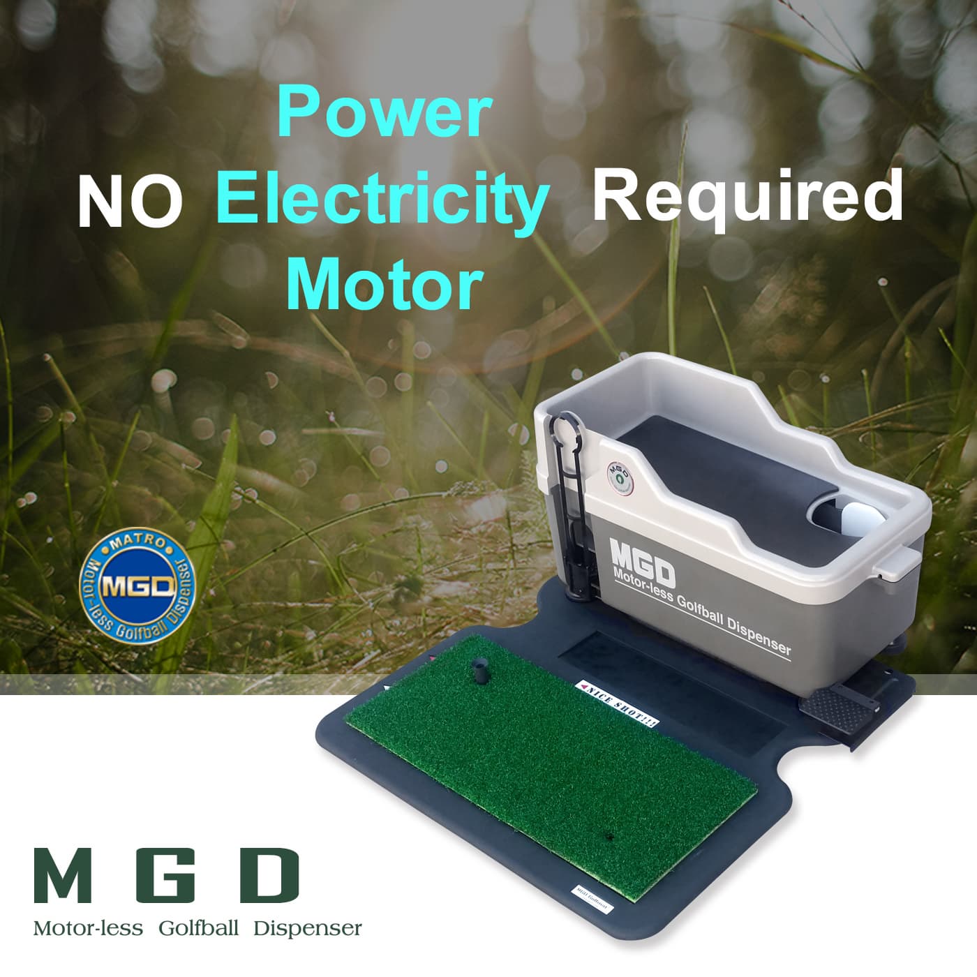 Motorless Golf ball Dispenser | tradekorea