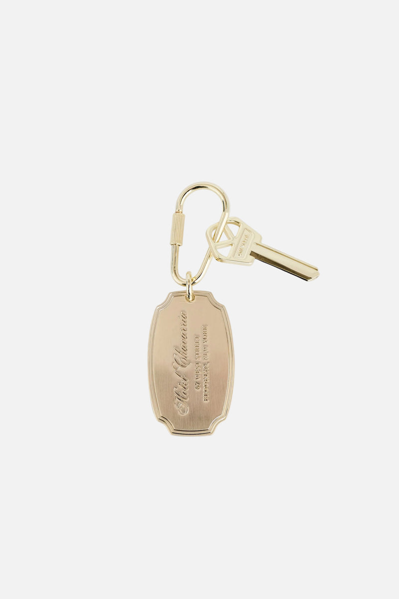 HOTEL KEY FOB - ANTIQUE BRASS | Willy Chavarria