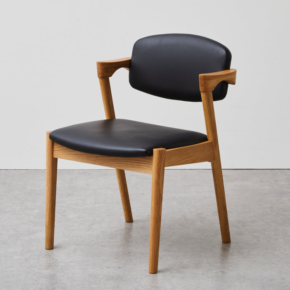 オーク無垢材 ダイニングチェア リラックス 2脚セット – Wooden JAPAN