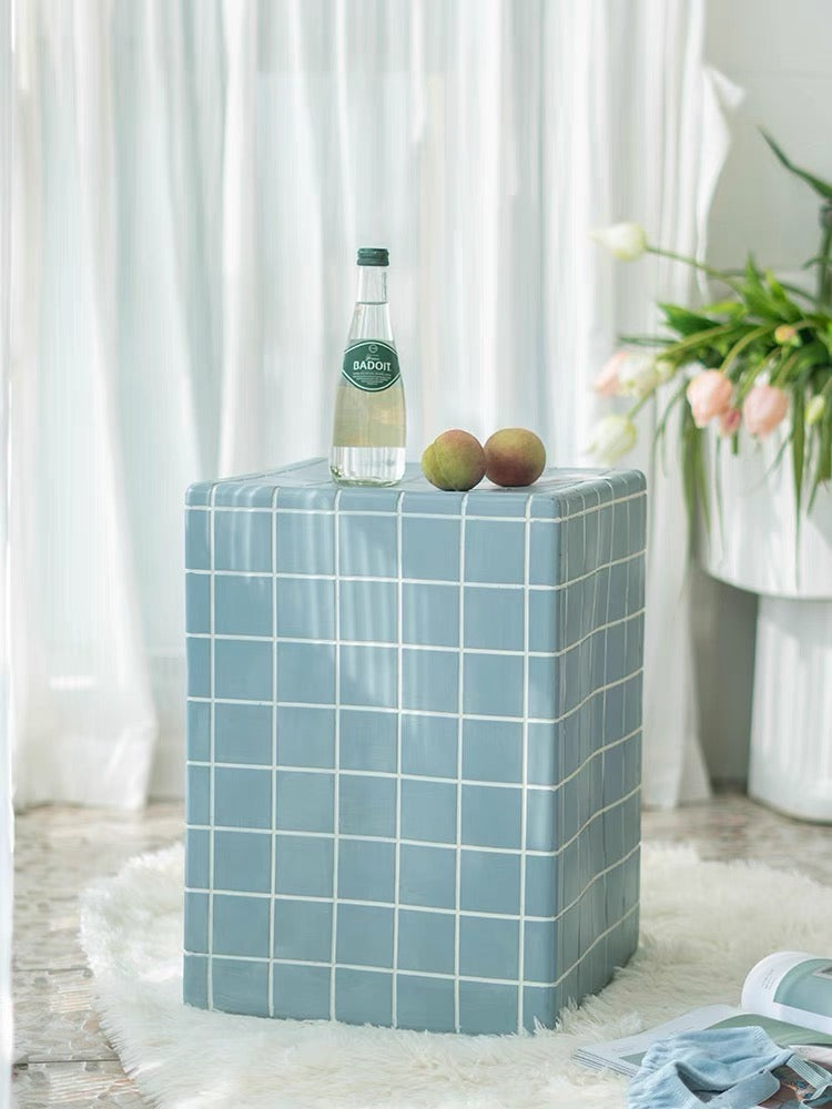 タイル風 サイドテーブル – wonderlandmoving