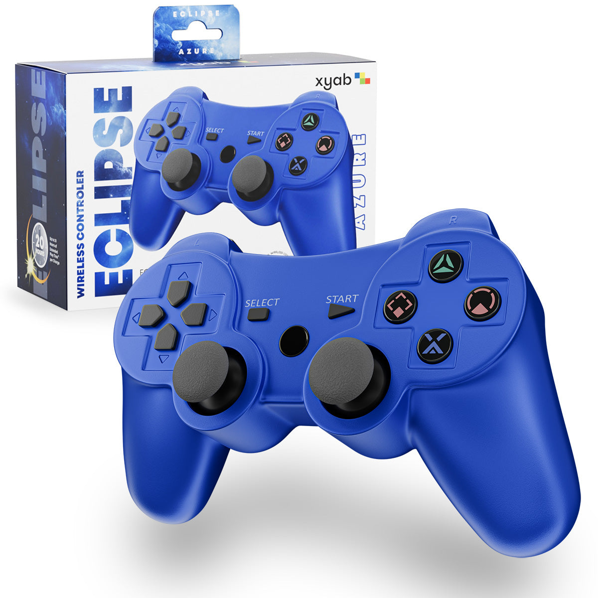 Wireless Controller for Sony PS3® - Azure Blue – XYAB