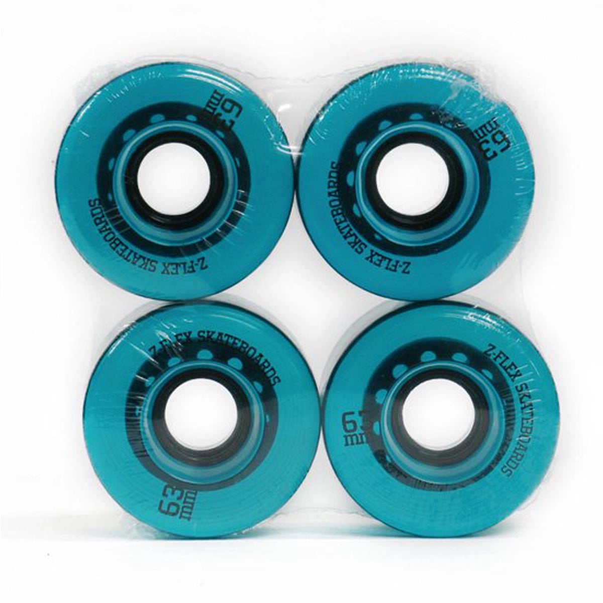 Z-SMOOTH WHEELS CLEAR BLUE 63mm 78a – Z-FLEX SKATEBOARDS JAPAN
