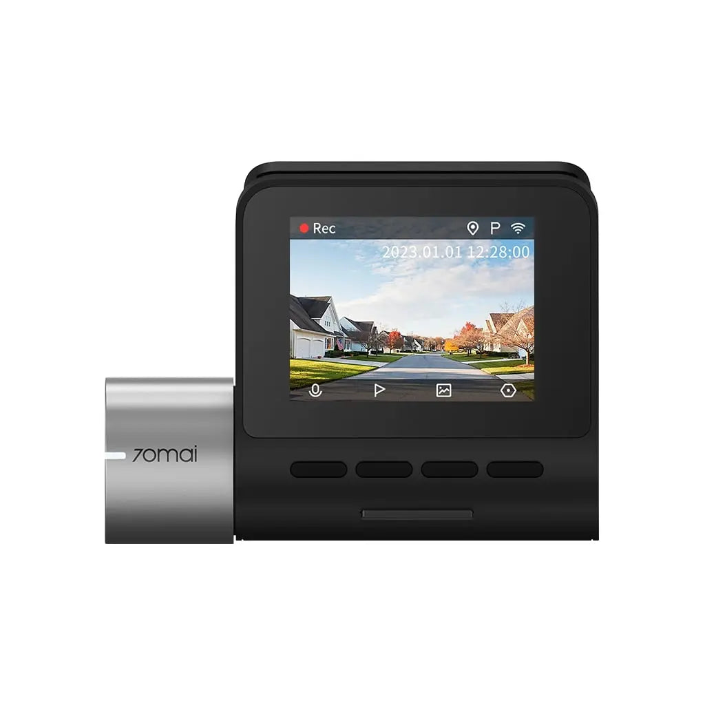 70mai Dash Cam A500S 2.7K HD with 2-Inch Screen & Dual-Channel