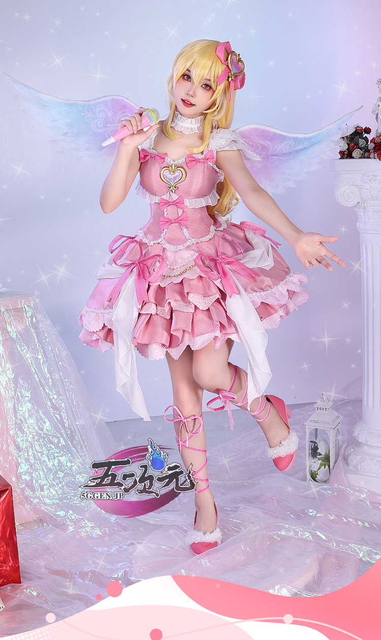 三分妄想 アイカツ！アイドルカツドウ！ コスプレ 星宮いちご 極光の