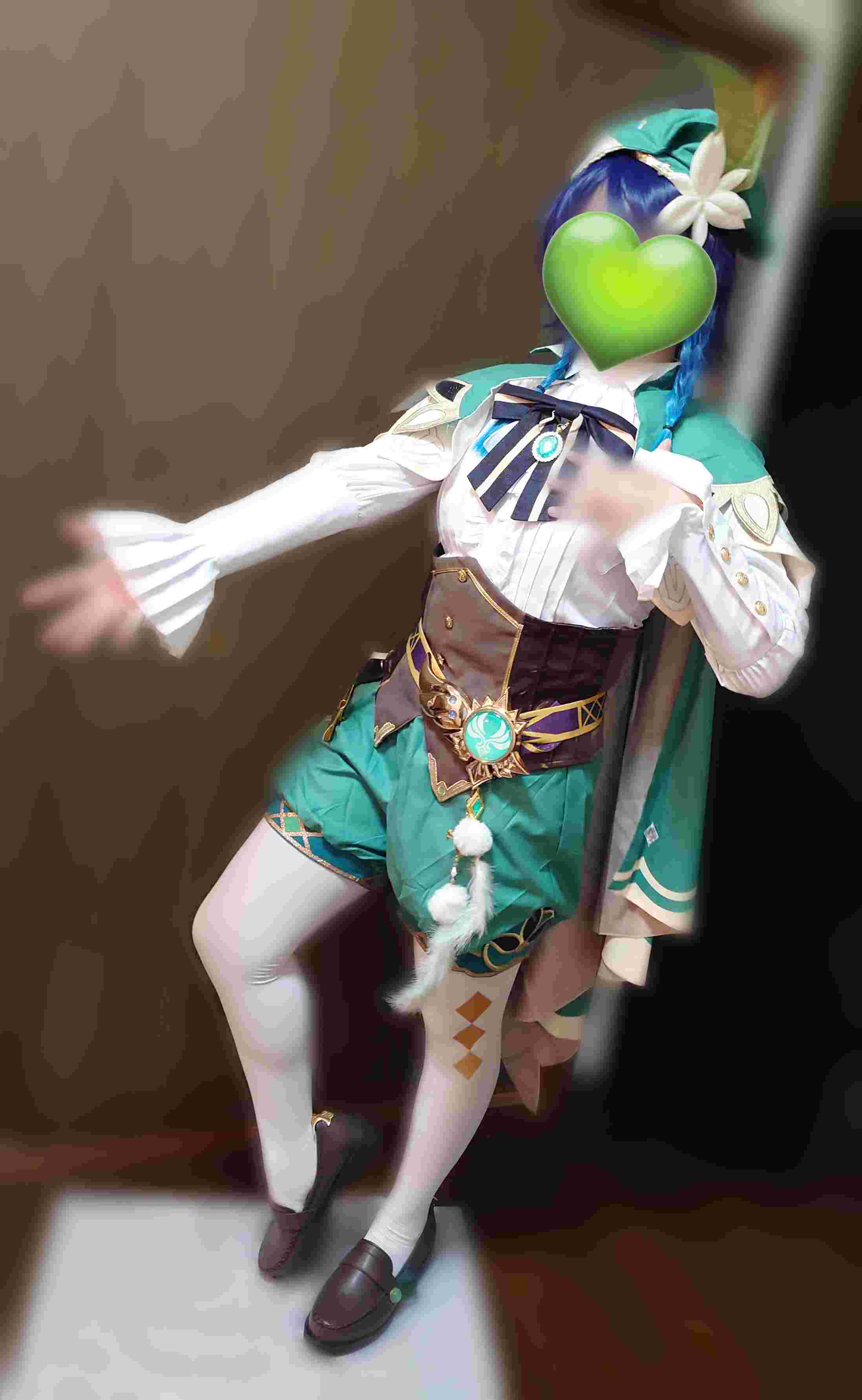 三分妄想 原神 コスプレ ウェンティ 衣装 リニューアルVer