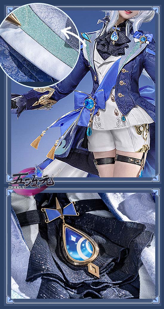 猫屋小舗 原神 コスプレ フリーナ・プネウマ 水神 衣装