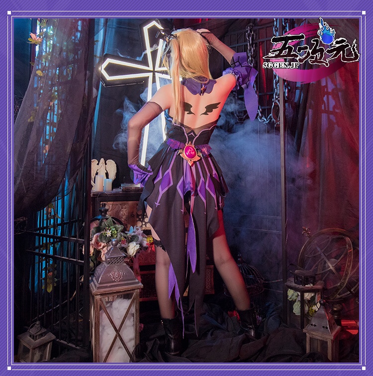 火花 原神 コスプレ フィッシュル 衣装