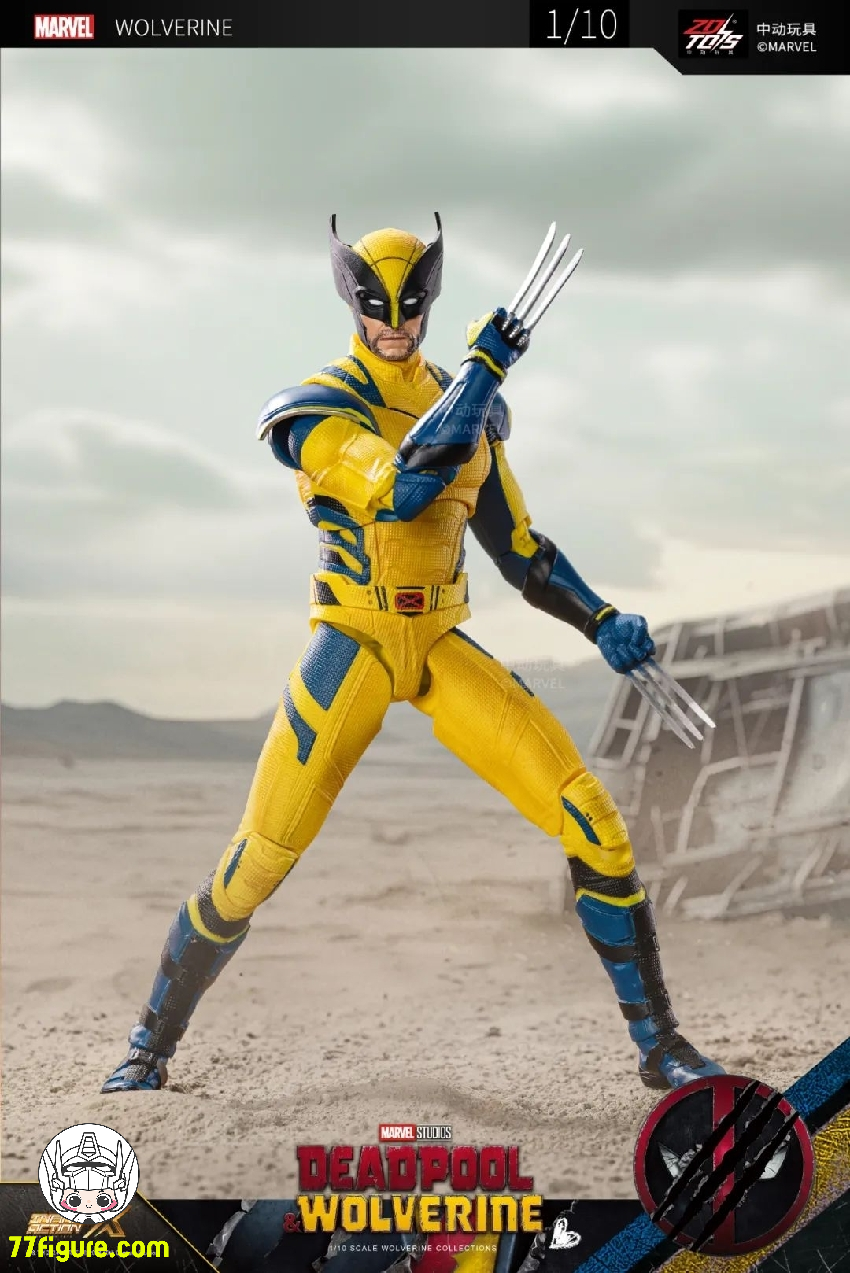 中動玩具 1/10 『デッドプール&ウルヴァリン』ウルヴァリン 塗装済み