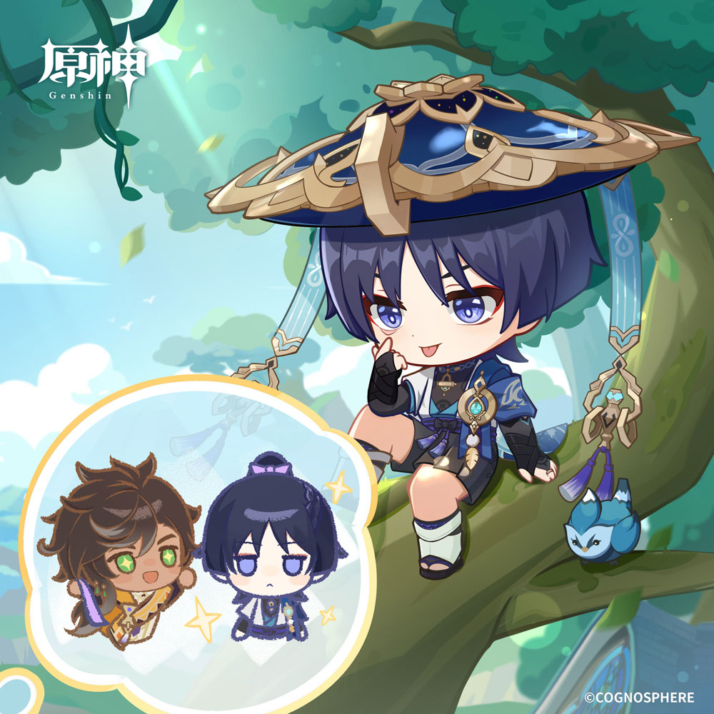 原神】スカラマシュ（放浪者）の公式イラスト | 原神攻略まとめ│9-gld