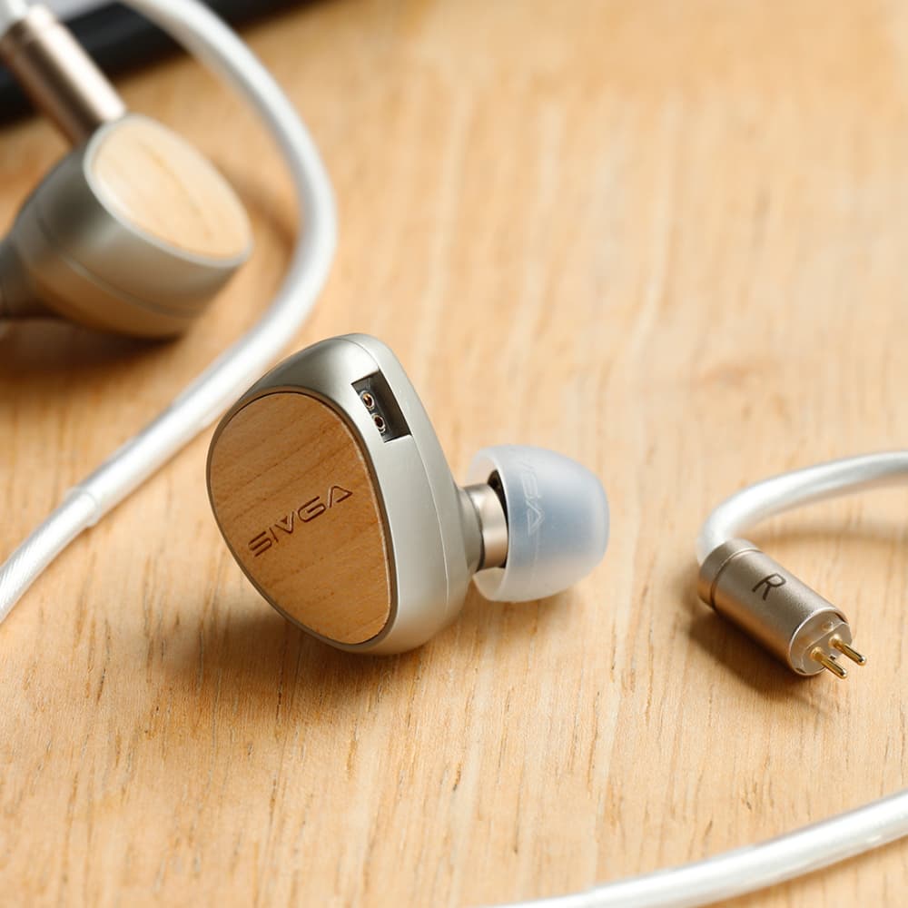 SIVGA Que 鵲 EM インイヤーモニターイヤホン 高音質 HiFi 有線 耳掛け