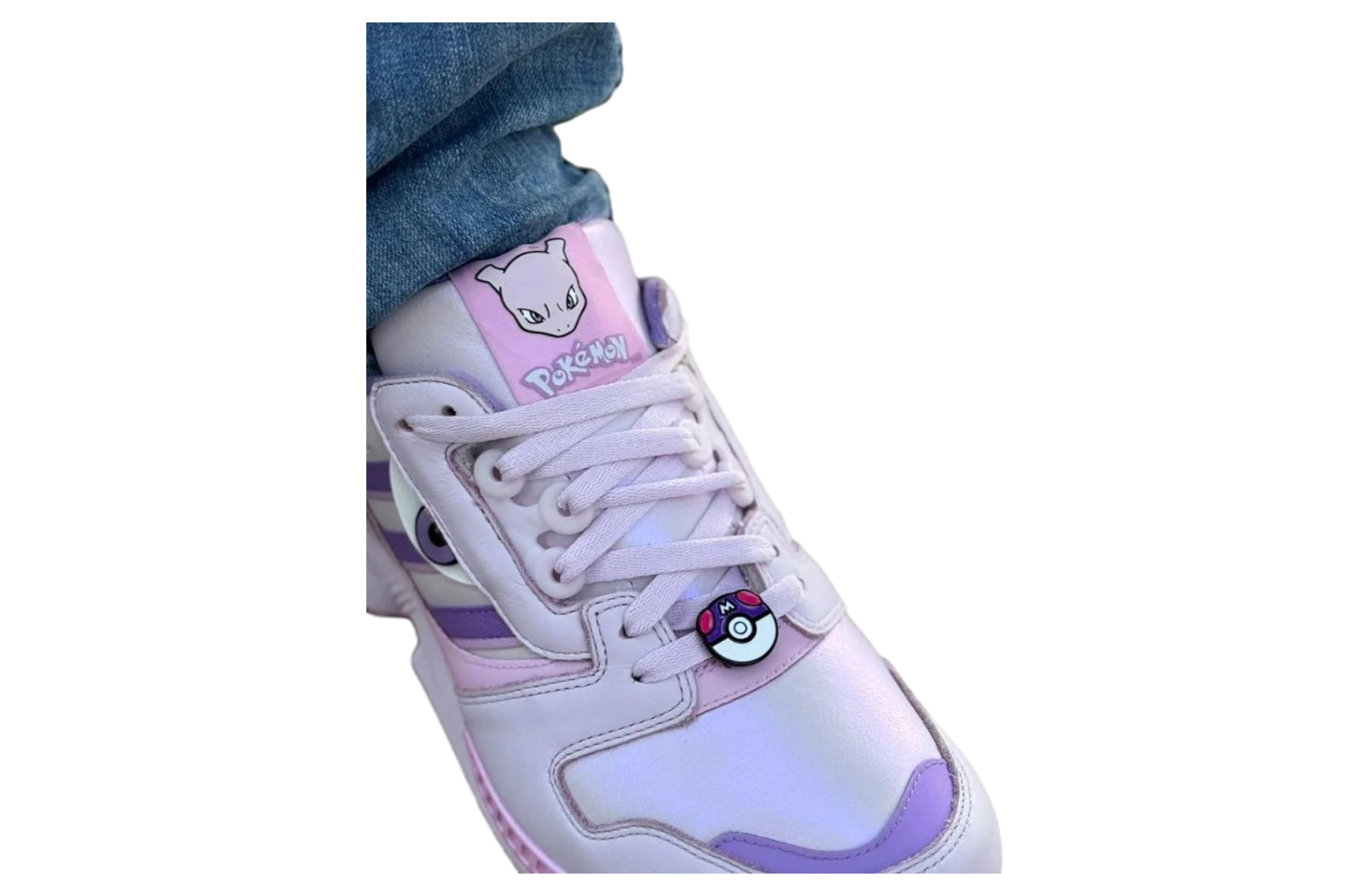 Pokémon X Adidas ZX 8000 Ice Lavender / Violet Fusion - Sep 2026