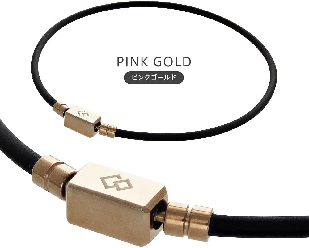 Colantotte TAO NECKLACE Pink Gold Steel and magnets - buy online
