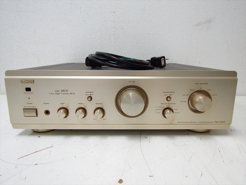 【￥74800・1998年】DENON PMA-1500R プリメインアンプ 【1998年