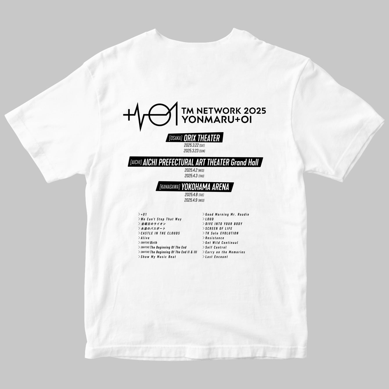 期間限定：2025年5月25日まで】書籍『TM NETWORK 2025 YONMARU+01