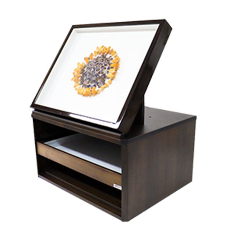 ドイツ箱小箱用収納棚 大箱の整理整頓に最適☆