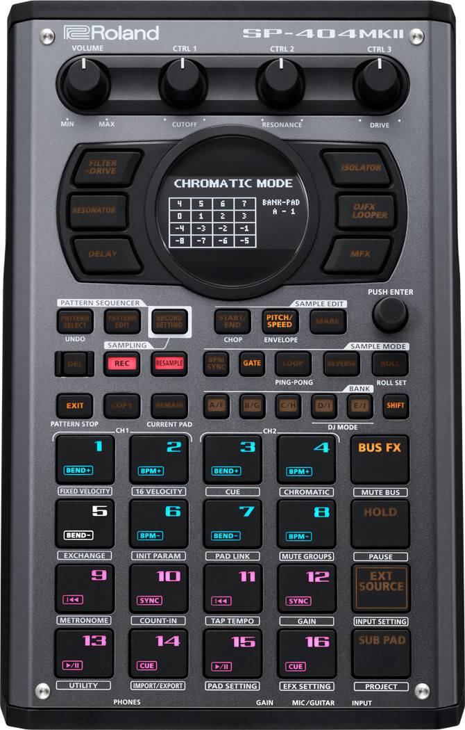 Roland SP-404mk2 – 10年の時を超え、伝説のコンパクトサンプラー SP