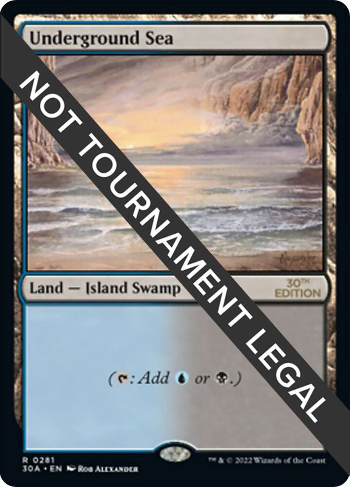 Underground Sea - 30th Anniversary Edition - Magic: The Gathering