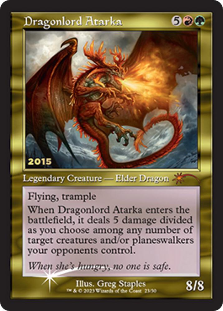 Dragonlord Atarka - 30th Anniversary Promos - Magic: The Gathering