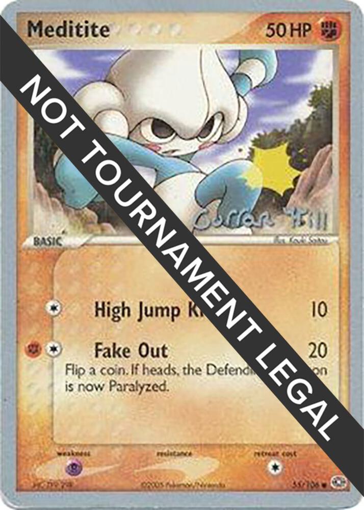 Meditite - 2005 (Curran Hill) - World Championship Decks - Pokemon