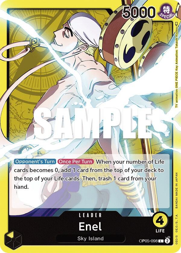 Enel (098) - Awakening of the New Era - One Piece Card Game