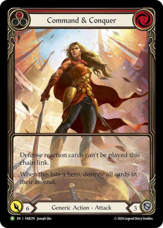 Command and Conquer (Extended Art) - FAB278 - Flesh and Blood