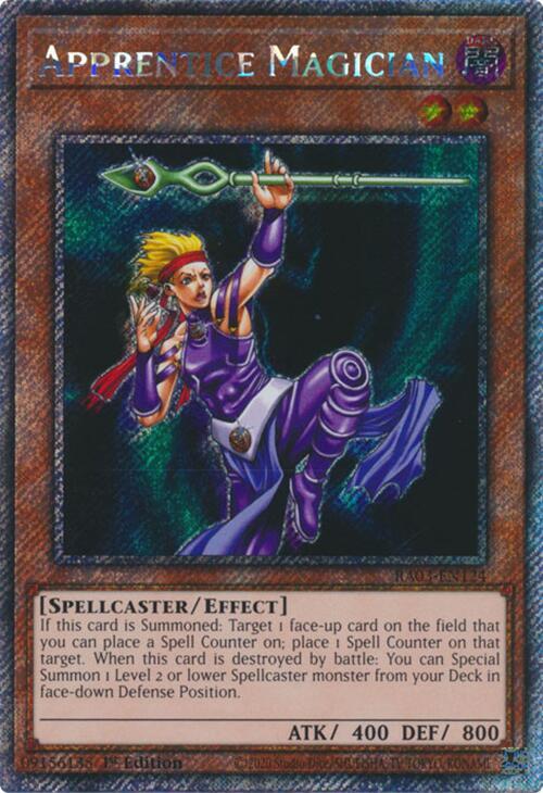 Apprentice Magician (Platinum Secret Rare) - Quarter Century