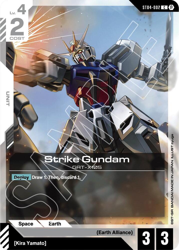Strike Gundam - Edition Beta - Gundam Card Game - TCGplayer.com