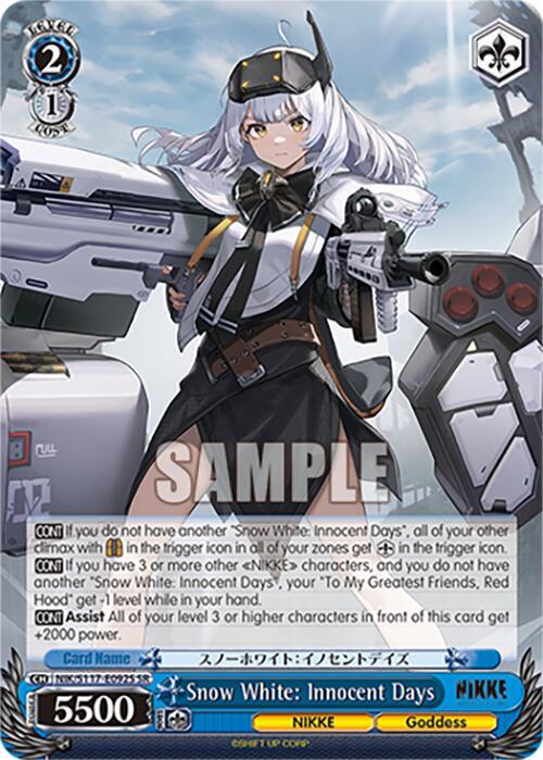 Snow White: Innocent Days (SR) - GODDESS OF VICTORY: NIKKE - Weiss