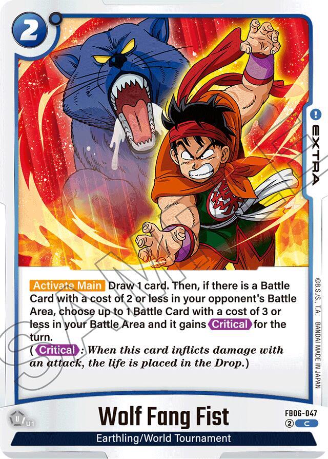 Wolf Fang Fist - Rivals Clash - Dragon Ball Super: Fusion World