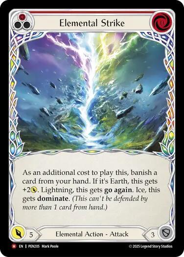 Elemental Strike - Compendium of Rathe - Flesh and Blood TCG