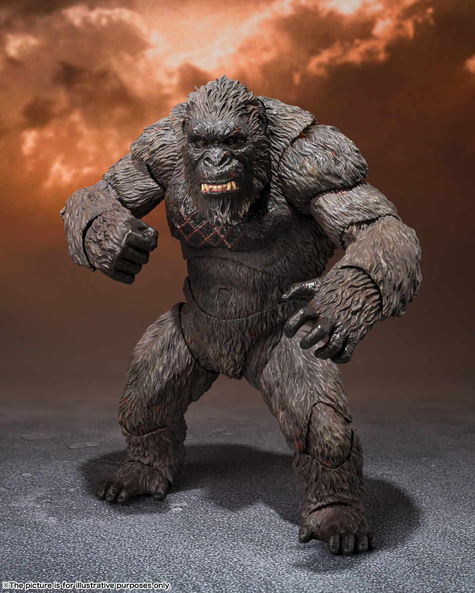 S.H.MonsterArts KONG FROM GODZILLA VS. KONG (2021) -Exclusive