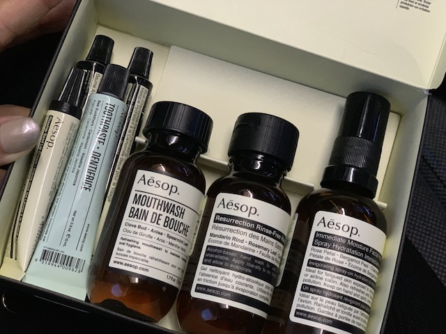 機内持ち込みサイズだから超便利！イソップの「デパーチャー キット