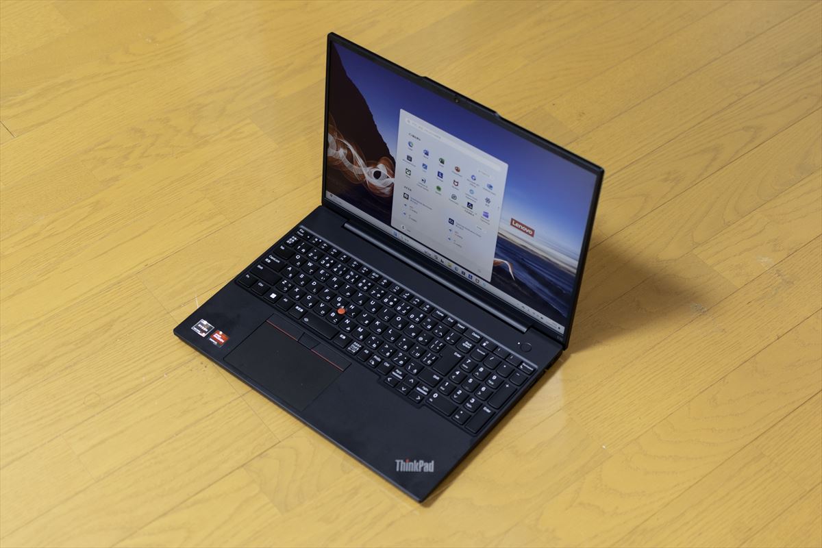16型IPS ThinkPad E16 Gen1 実機レビュー | ビジネスマンのための