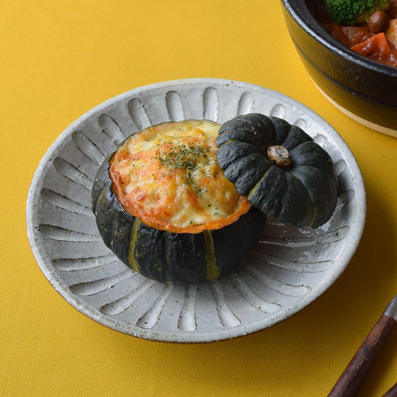 粉引彫文（こひきほりもん） 粉引彫文 中皿〈2枚〉 美濃焼 |皿や鉢など