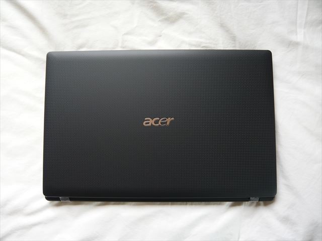 エイサーのノートパソコン・acerアスパイアASPIRE5742を購入。