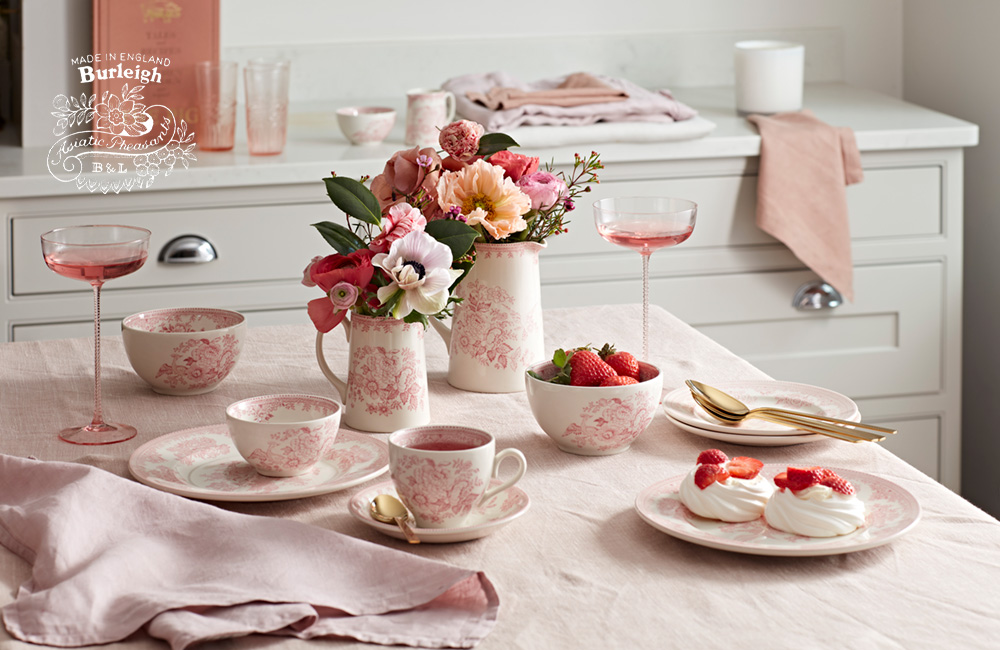 Burleigh バーレイ ピンクアジアティックフェザンツ｜バーレイ正規輸入