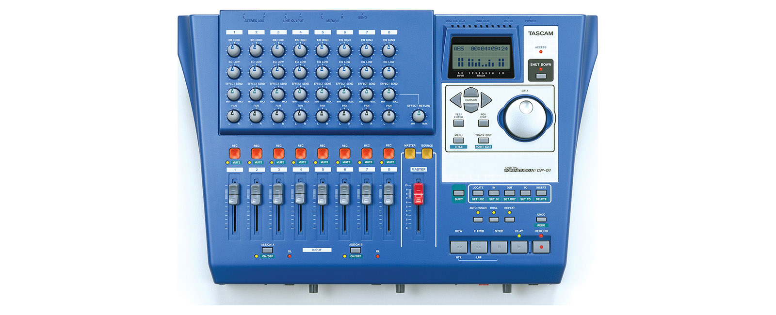 DP-01 | 8-track Digital Portastudio | TASCAM - United States