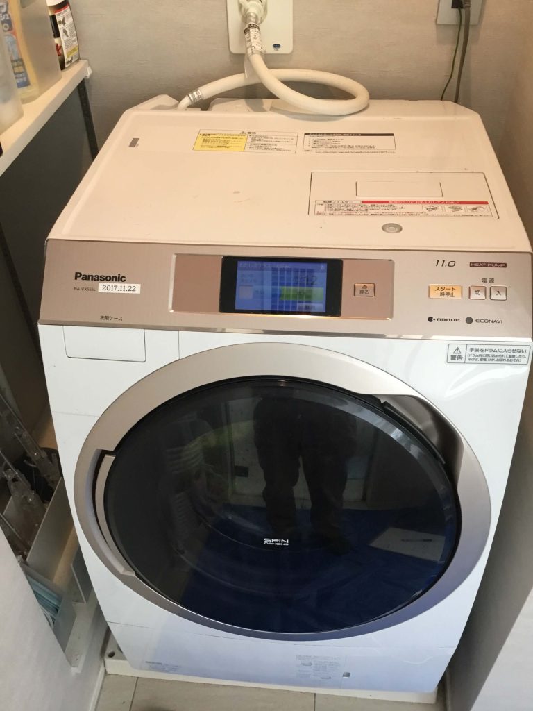 パナソニック製ドラム式洗濯機 NA-VX5E5L の分解クリーニング - 天佑