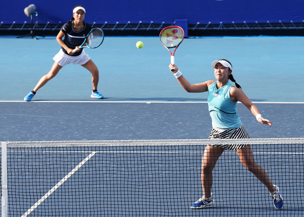 穂積絵莉/二宮真琴組 マッチポイント二つあったが【東レPPO】準優勝